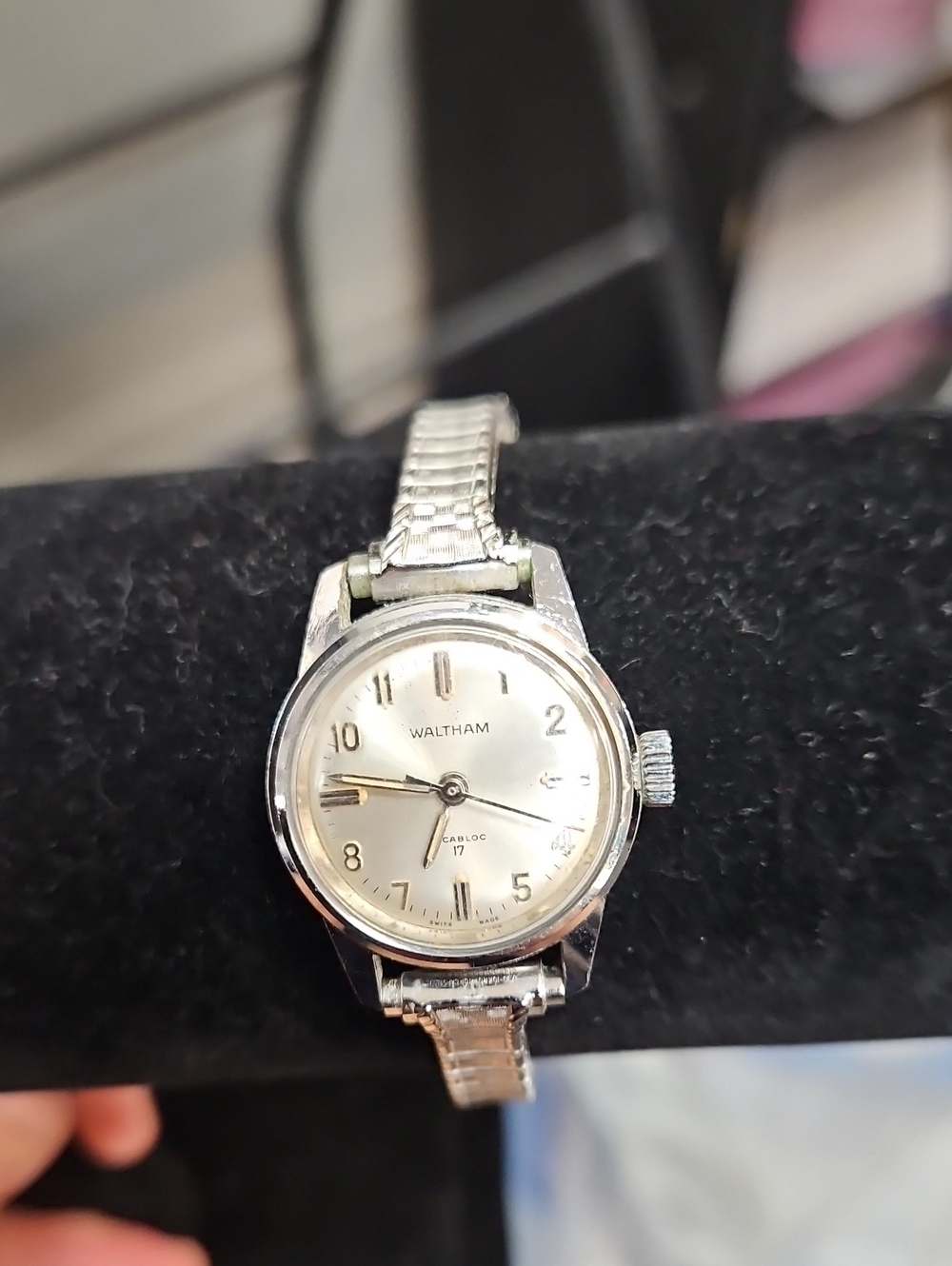 Waltham Women’s Silver-Tone Vintage Bracelet Watch - Silver